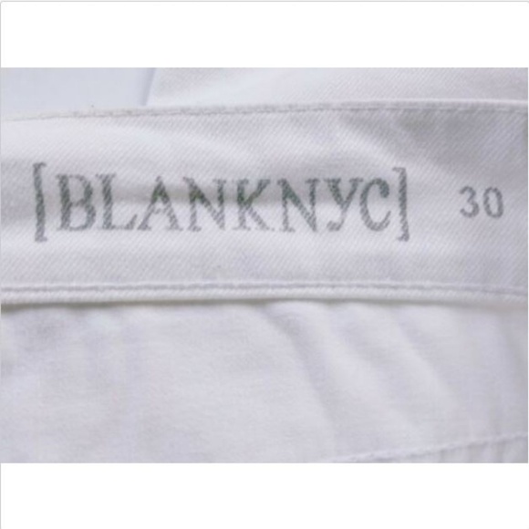 Blank NYC Women's Jeans 30 Straight Leg Distressed - Picture 7 of 8